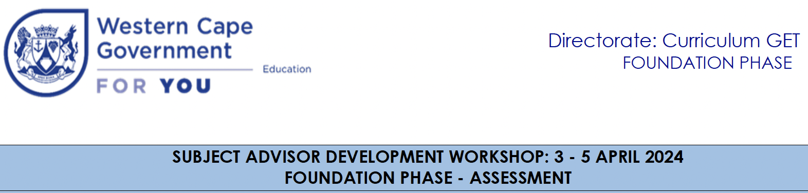 Western Cape Education Department 